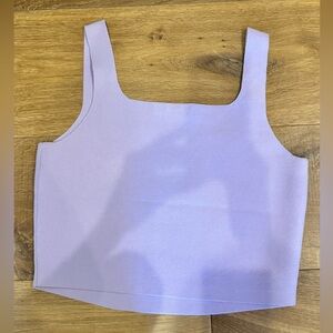 NWOT ALC LAVENDER CROPPED TANK (XXL)